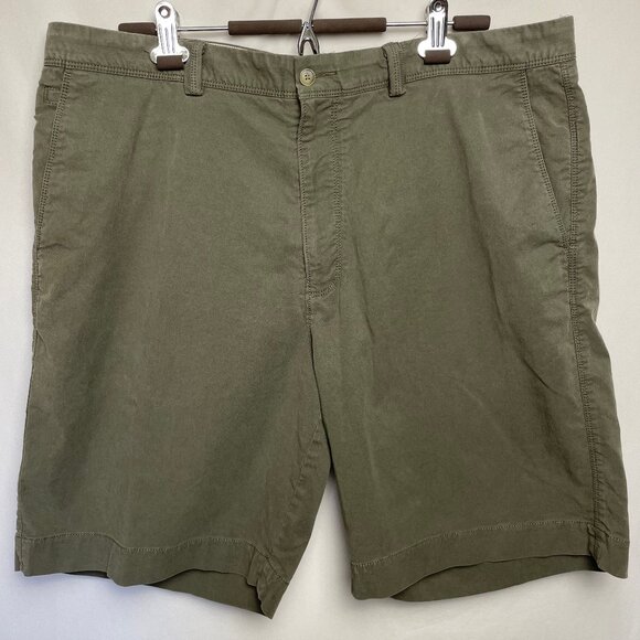 Tommy Bahama Mens Boracay Chino Shorts Size 40 Green Pockets Casual Relaxed - Picture 1 of 6